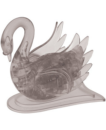 3D Crystal Puzzle-лебедь черный - 43 шт BePuzzled