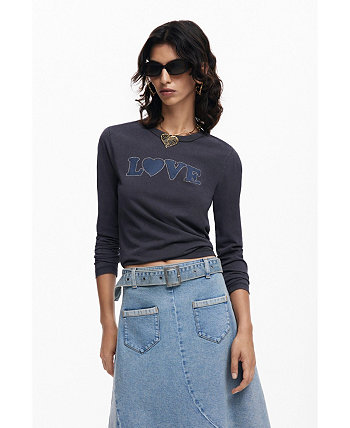 Women's Love T-shirt Desigual