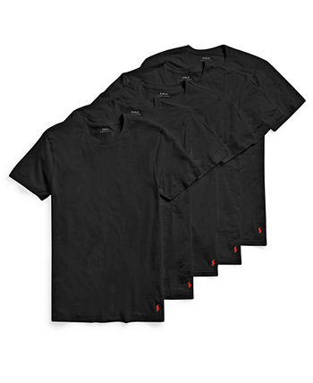 Мужские 5 классических футболок с круглым вырезом Ralph Lauren