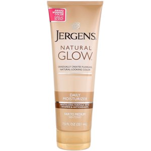 4 Pack - Jergens Natural Glow Daily Moisturizer, Fair to Medium 7.50 oz Jergens