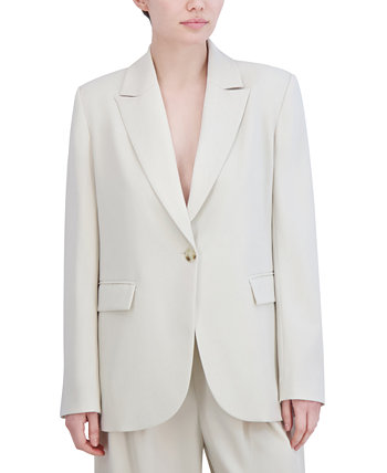 Женский непринужденный пиджак с одинарными лацканами BCBG NEW YORK