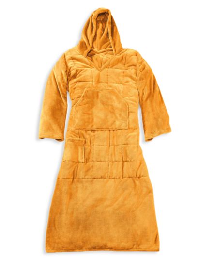 Hooded Plush Blanket Robe Ella Jayne