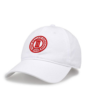Мужская белая регулируемая шляпа Tom Osborne Nebraska Huskers 255 с напуском Game