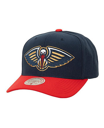 Мужская темно-красная кепка New Orleans Pelicans Soul XL Logo Pro Crown Snapback Mitchell & Ness