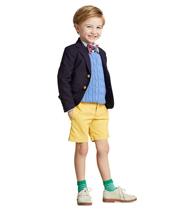 Твиловые шорты прямого кроя Flex Abrasion для мальчиков Little Boys Ralph Lauren