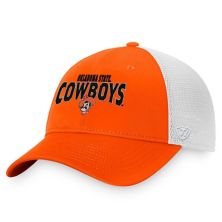Men's Top of the World Orange/White Oklahoma State Cowboys Breakout Trucker Snapback Hat Top of the World