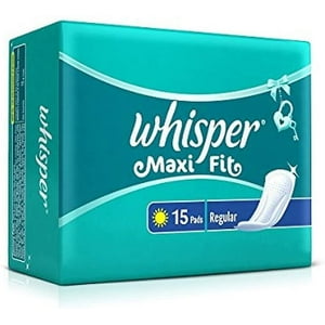 Whisper Maxi Fit - Regular (15 Pads) Whisper