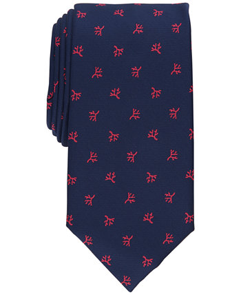 Men's Classic Coral Neat Tie, Created for Macy's Club Room