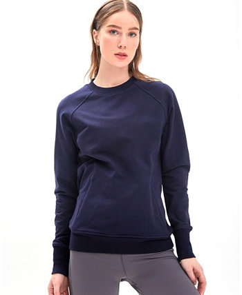 City Zip Slim Crewneck Sweatshirts for Women Rebody Active