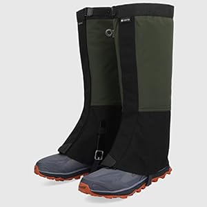 Outdoor Research 2431182359007 Men's Crocodile Gaiters Verde/Black M Outdoor Research