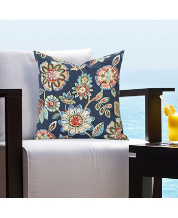 Дизайнерская европейская декоративная подушка с цветочным рисунком магнолии, 26 дюймов для внутреннего и наружного использования Siscovers