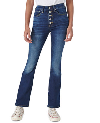 Джинсовые джинсы Bianca с эффектом потертости и высокой посадкой Lucky Brand