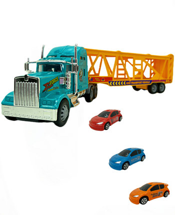 Большая буровая установка Mag-Genius Big-Daddy с 3 игрушечными автомобилями Big Daddy