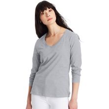 Женская футболка Hanes® Originals с длинными рукавами Hanes