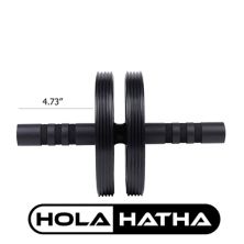 HolaHatha Exercise Fitness Abdominal Core Toner Workout Двойное роликовое колесо для пресса HolaHatha