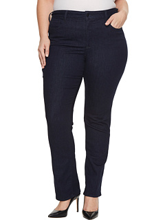 Прямые джинсы Marilyn больших размеров с ополаскиванием NYDJ Plus Size