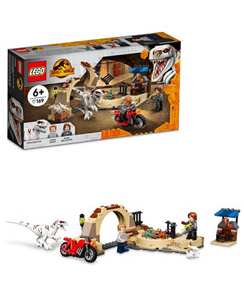 Jurassic World Atrociraptor Dinosaur - конструктор для погони на велосипеде, 169 деталей Lego