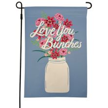 Celebrate Together™ Valentine's Day Love You Bunches Garden Flag Celebrate Together