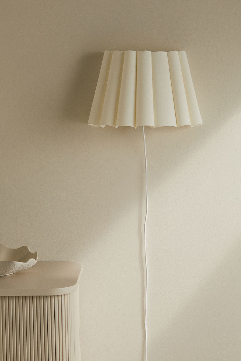 Pleated Wall Lampshade H&M