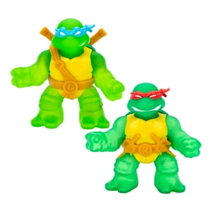 Heroes of Goo Jit Zu Teenage Mutant Ninja Turtles Power Team Leonardo and Raphael 2-Pack, Ages 4+ Heroes of Goo Jit Zu