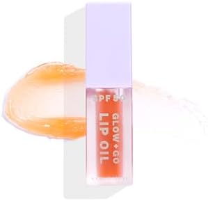 Naked Sundays SPF50 Glow & Go Lip Oil: Lip Oil with SPF, Moisturizes and Protects Lips, 4.5ml in Coconut Naked Sundays