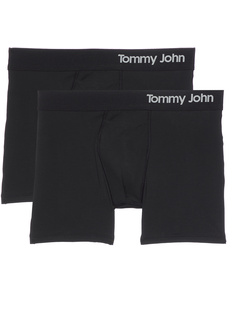 Комплект трусов-боксеров Cool из хлопка шириной 4 дюйма, 2 шт. Tommy John