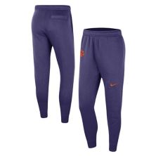 Мужские фиолетовые флисовые брюки Nike Clemson Tigers Club Nike