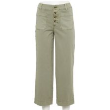 Женские укороченные широкие брюки Sonoma Goods For Life® Adaptive SONOMA