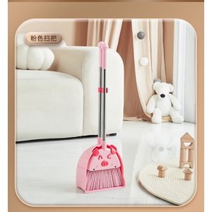 NUOLUX 1 Set of Toddler Dustpan and Broom Children Housekeeping Pretend Play Cleaning Tools NUOLUX