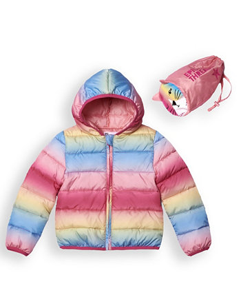 Водонепроницаемая упаковываемая куртка для девочек Little Girls Epic Threads