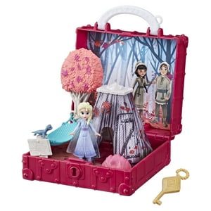 Frozen 2 Pop Adventures Enchanted forest Playset, Elsa Doll Disney Frozen