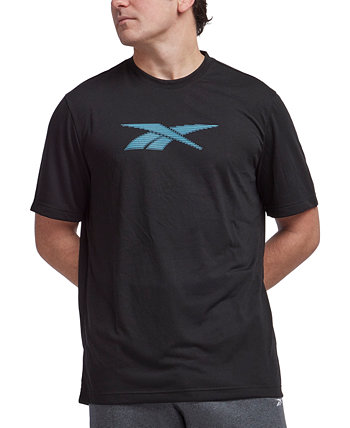 Men's Vector Performance Short Sleeve Logo Graphic T-Shirt Reebok