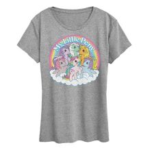 Women's My Little Pony Retro Group Graphic Tee Licensed Character
