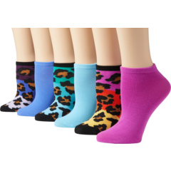 6 пар Pack Ombre Color-Block Leopard Lightweight No Show Converse