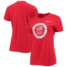 Женская футболка Nike Red Team USA Performance Nike