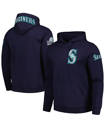Мужской темно-синий пуловер с капюшоном с логотипом команды Seattle Mariners Team Pro Standard