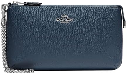 Кошелек COACH Wristlet из кожзаменителя с цепочкой COACH