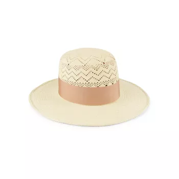 Габриэль крючком соломенная панама шляпа Gigi Burris