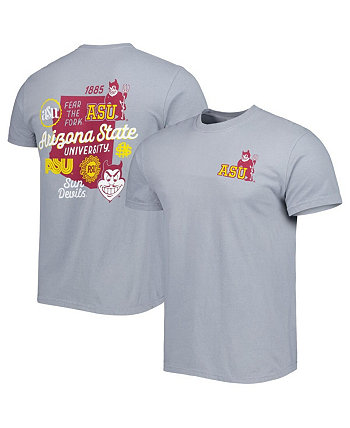 Мужская графитовая футболка Arizona State Sun Devils Vault State Comfort Image One