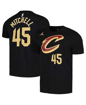 Мужская футболка Donovan Mitchell Black Cleveland Cavaliers 2022/23 Statement Edition, Jordan Jordan