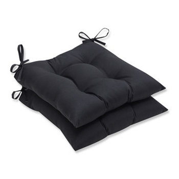 Кованые подушки сиденья Fresco Black, набор из 2 шт. Pillow Perfect