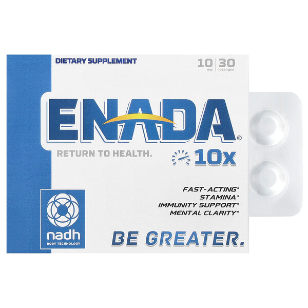 10x, 10 мг, 30 пастилок ENADA