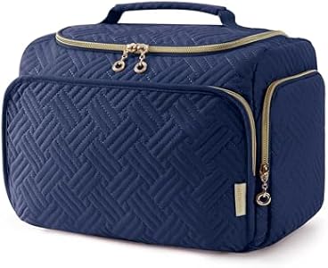 Несессер BAGSMART Travel Toiletry Bag, большой с широким открытием, черный BAGSMART