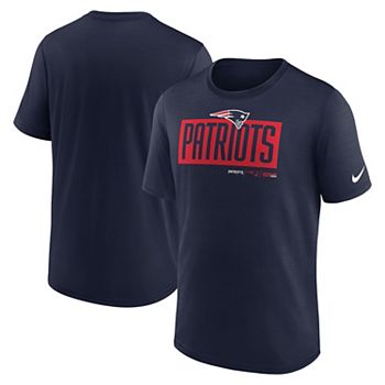 Мужская футболка Nike Exceed с логотипом New England Patriots, 100% полиэстер NCAA