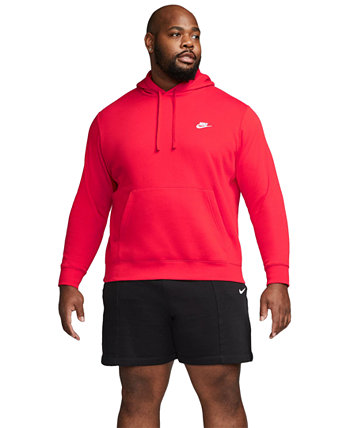 Мужская спортивная одежда Club Fleece Pullover Hoodie Nike