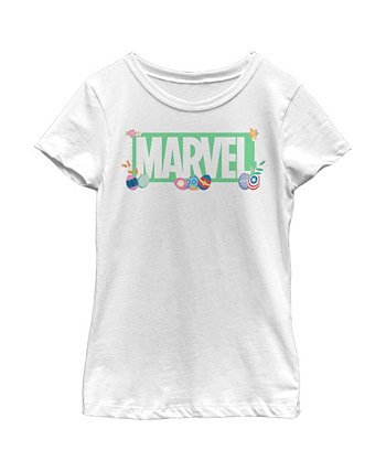 Girl's Easter Themed Logo  Child T-Shirt Marvel