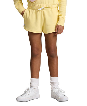 Терри-шорты на шнуровке для больших девочек Polo Ralph Lauren