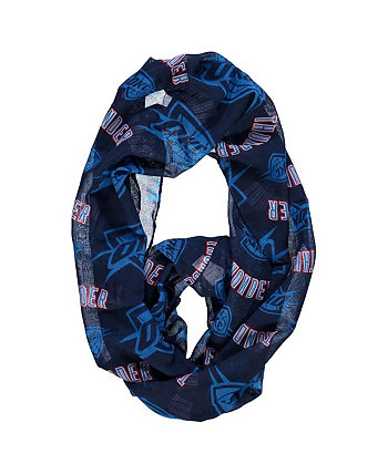 Женский шарф с логотипом команды Oklahoma City Thunder Team Infinity FOCO