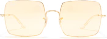 Солнцезащитные очки квадратной формы с поляризацией 54 мм Ray-Ban