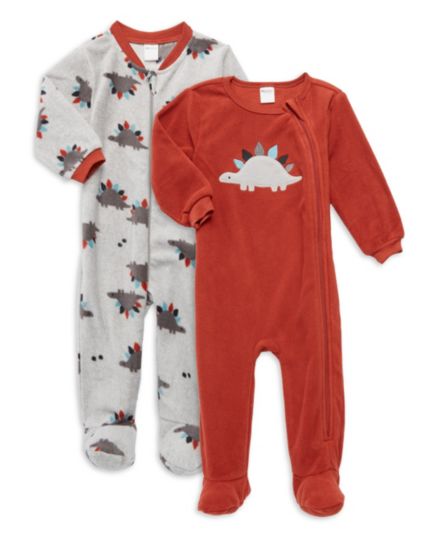 Двухкомпонентная пижама с динозаврами для маленьких мальчиков Petit Lem